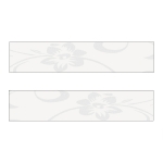Белые цветы (напыление) ХZ-32804 Кромка д/МДФ УФ (22х1,3)