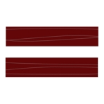 Бордовая волна (напыление) ХZ-31302 Кромка д/МДФ УФ (22х1,3)