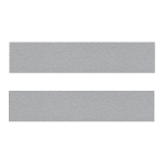 Кромка меламиновая Алюминий 015 (40 мм) (200 м/рул) New Pattern