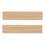 Зебрано песковое N21/2 Кромка (22х2) Polkemic